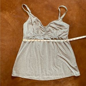 Ingrid and Isabel Nursing Tank grey used